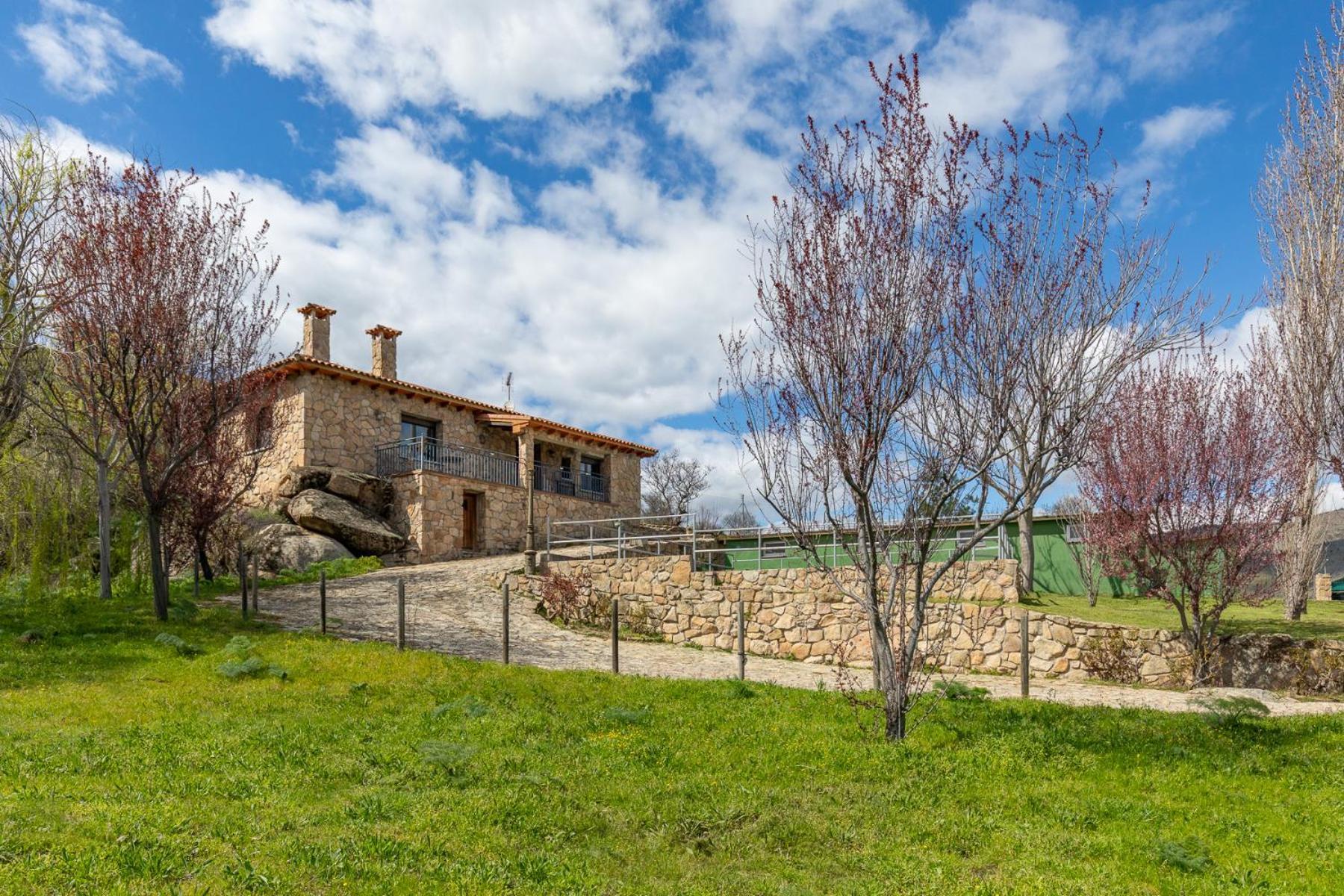 Mansion Con Jacuzzi A 40 Grados, Gran Piscina Y Padel Villa El Tiemblo Buitenkant foto